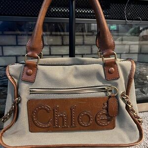 Chloé Haley Canvas Tote